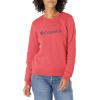 Columbia womens Columbia Trek™ Graphic CrewTrek Graphic Crew(Blush Pink/Columbia Gem)