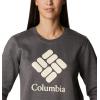 Columbia womens Columbia Trek™ Graphic CrewTrek Graphic Crew(Charcoal Heather/Stacked Gem)