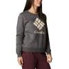 Columbia womens Columbia Trek™ Graphic CrewTrek Graphic Crew(Charcoal Heather/Stacked Gem)