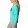 Columbia womens Columbia Trek™ Graphic CrewTrek Graphic Crew(Electric Turquoise Rainbow)
