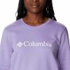 Columbia womens Columbia Trek™ Graphic CrewTrek Graphic Crew(Frosted Purple/White Logo)