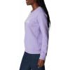 Columbia womens Columbia Trek™ Graphic CrewTrek Graphic Crew(Frosted Purple/White Logo)