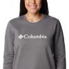 Columbia womens Columbia Trek™ Graphic CrewTrek Graphic Crew(Grey)
