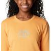 Columbia womens Columbia Trek™ Graphic CrewTrek Graphic Crew(Orange)