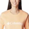 Columbia womens Columbia Trek™ Graphic CrewTrek Graphic Crew(Peach/White Logo)