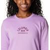 Columbia womens Columbia Trek™ Graphic CrewTrek Graphic Crew(Purple)