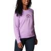 Columbia womens Columbia Trek™ Graphic CrewTrek Graphic Crew(Purple)