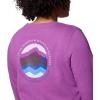 Columbia womens Columbia Trek™ Graphic CrewTrek Graphic Crew(Razzle/Circular Linescape)