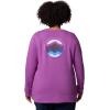 Columbia womens Columbia Trek™ Graphic CrewTrek Graphic Crew(Razzle/Circular Linescape)