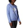 Columbia womens Columbia Trek™ Graphic CrewTrek Graphic Crew(Serenity Stacked Gem)