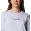 Columbia womens Columbia Trek™ Graphic CrewTrek Graphic Crew(Snowdrift/Script)