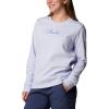 Columbia womens Columbia Trek™ Graphic CrewTrek Graphic Crew(Snowdrift/Script)