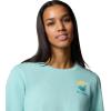 Columbia womens Columbia Trek™ Graphic CrewTrek Graphic Crew(Spray/Circular Linescape)