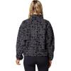 Columbia womens Helvetia Ii Printed Cropped Half Snap(Black Retroscape)