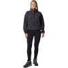 Columbia womens Helvetia Ii Printed Cropped Half Snap(Black Retroscape)