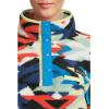 Columbia womens Helvetia Ii Printed Cropped Half Snap(Compass Blue Reflections/Compass Blue)