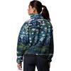 Columbia womens Helvetia Ii Printed Cropped Half Snap(Everblue Sisters/Rain Forest)