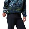 Columbia womens Helvetia Ii Printed Cropped Half Snap(Everblue Sisters/Rain Forest)