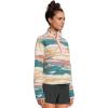 Columbia womens Helvetia Ii Printed Cropped Half Snap(River Blue Rogue Valley)