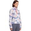 Columbia womens Helvetia Ii Printed Cropped Half Snap(Sea Salt Pasteled Multi)