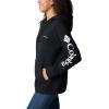 Columbia womens Trek Graphic Treatment Hoodie(Black)