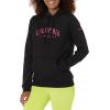 Columbia womens Trek Graphic Treatment Hoodie(Black/Csc Collegiate)