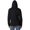 Columbia womens Trek Graphic Treatment Hoodie(Black/Csc Collegiate)