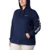Columbia womens Trek Graphic Treatment Hoodie(Blue)