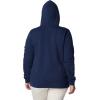 Columbia womens Trek Graphic Treatment Hoodie(Blue)