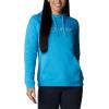 Columbia womens Trek Graphic Treatment Hoodie(Blue Chill/Columbia Stencil)