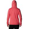 Columbia womens Trek Graphic Treatment Hoodie(Bright Geranium/Stacked Gem)