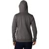 Columbia womens Trek Graphic Treatment Hoodie(Charcoal Heather/Stacked Gem)