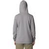 Columbia womens Trek Graphic Treatment Hoodie(City Grey Heather/Casual Script)