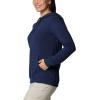 Columbia womens Trek Graphic Treatment Hoodie(Collegiate Navy/Casual Script)