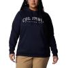 Columbia womens Trek Graphic Treatment Hoodie(Collegiate Navy/Csc Collegiate)