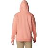 Columbia womens Trek Graphic Treatment Hoodie(Coral Reef/Rainbow)