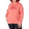 Columbia womens Trek Graphic Treatment Hoodie(Coral Reef/Rainbow)