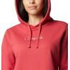 Columbia womens Trek Graphic Treatment Hoodie(Daredevil/Casual Script)