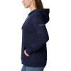 Columbia womens Trek Graphic Treatment Hoodie(Dark Nocturnal/Gumdrop Logo)