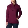 Columbia womens Trek Graphic Treatment Hoodie(Marionberry/Dark Nocturnal Logo)