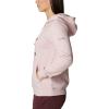 Columbia womens Trek Graphic Treatment Hoodie(Mineral Pink/Stacked Gem)