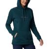 Columbia womens Trek Graphic Treatment Hoodie(Night Wave/Dusty Pink Logo)