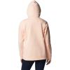Columbia womens Trek Graphic Treatment Hoodie(Peach Blossom/Columbia Stencil)