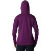 Columbia womens Trek Graphic Treatment Hoodie(Plum/Script Logo)