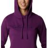 Columbia womens Trek Graphic Treatment Hoodie(Plum/Script Logo)