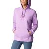 Columbia womens Trek Graphic Treatment Hoodie(Purple)
