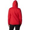 Columbia womens Trek Graphic Treatment Hoodie(Red Lily/Csc Collegiate)