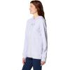 Columbia womens Trek Graphic Treatment Hoodie(Snowdrift/Casual Script)