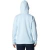 Columbia womens Trek Graphic Treatment Hoodie(Spring Blue/White Logo)
