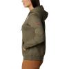 Columbia womens Trek Graphic Treatment Hoodie(Stone Green/Stacked Gem)